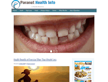 Tablet Screenshot of paranetinfo.com